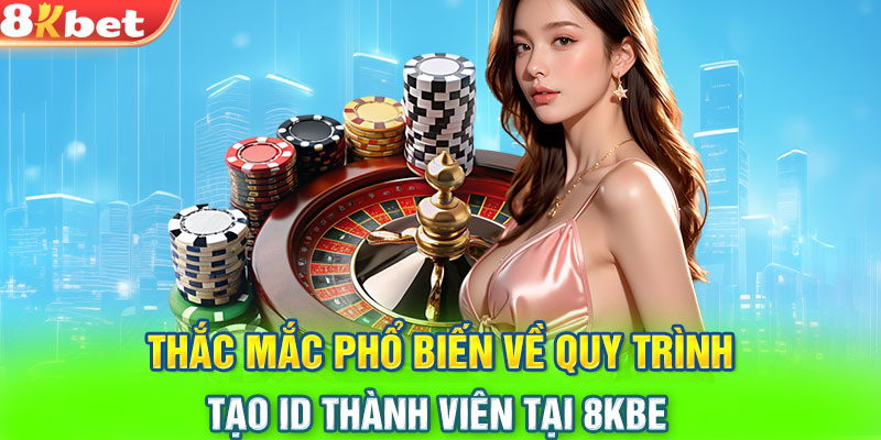 Thắc mắc phổ biến về quy trình tạo ID thành viên tại 8KBET